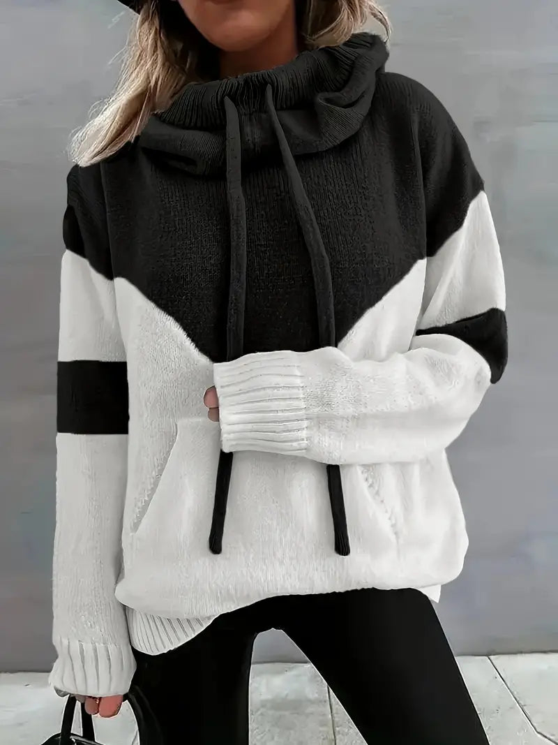 RÍONA™ - Dual-Tone Cozy Hoodie