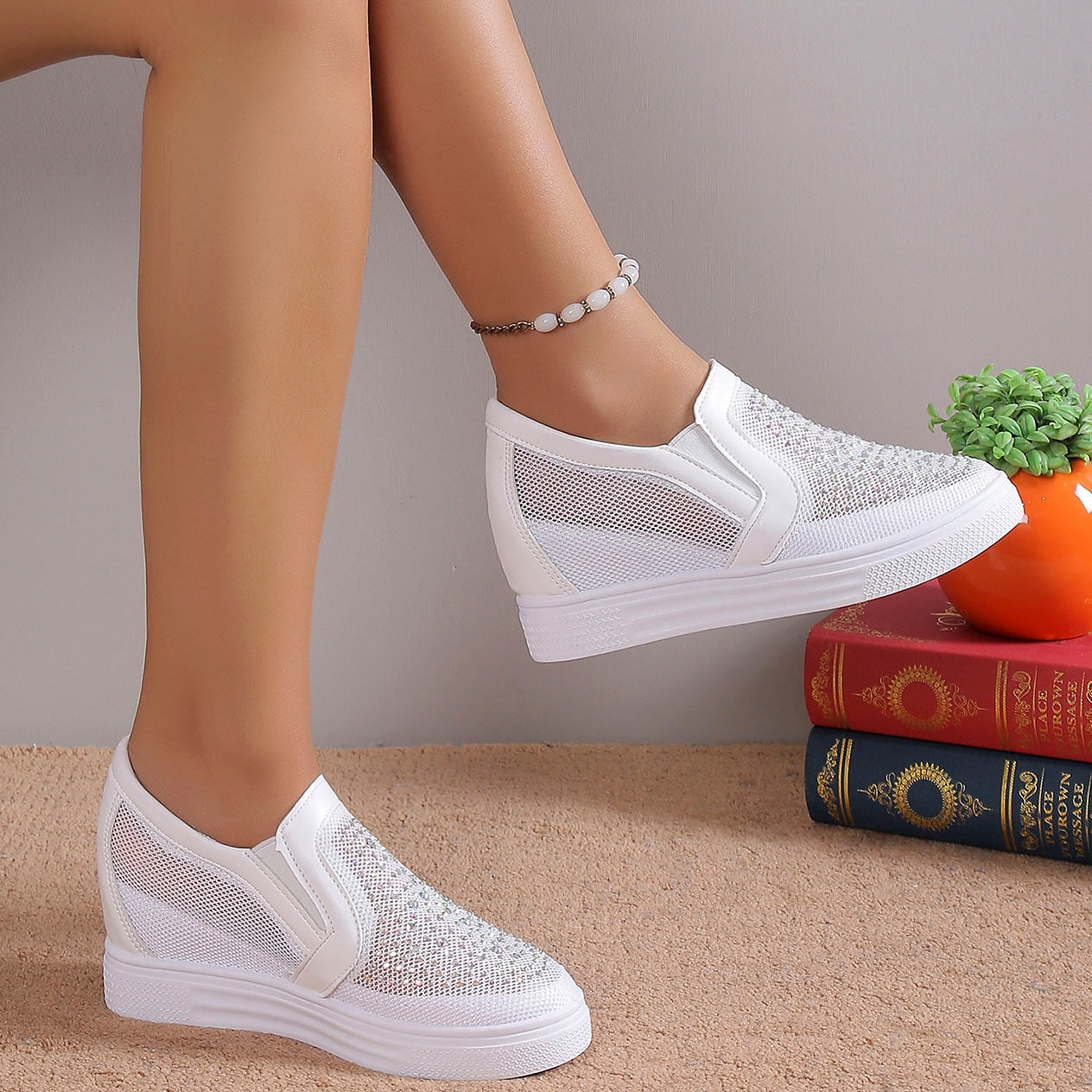 SABRINA™ - Modern Sparkle Sneakers