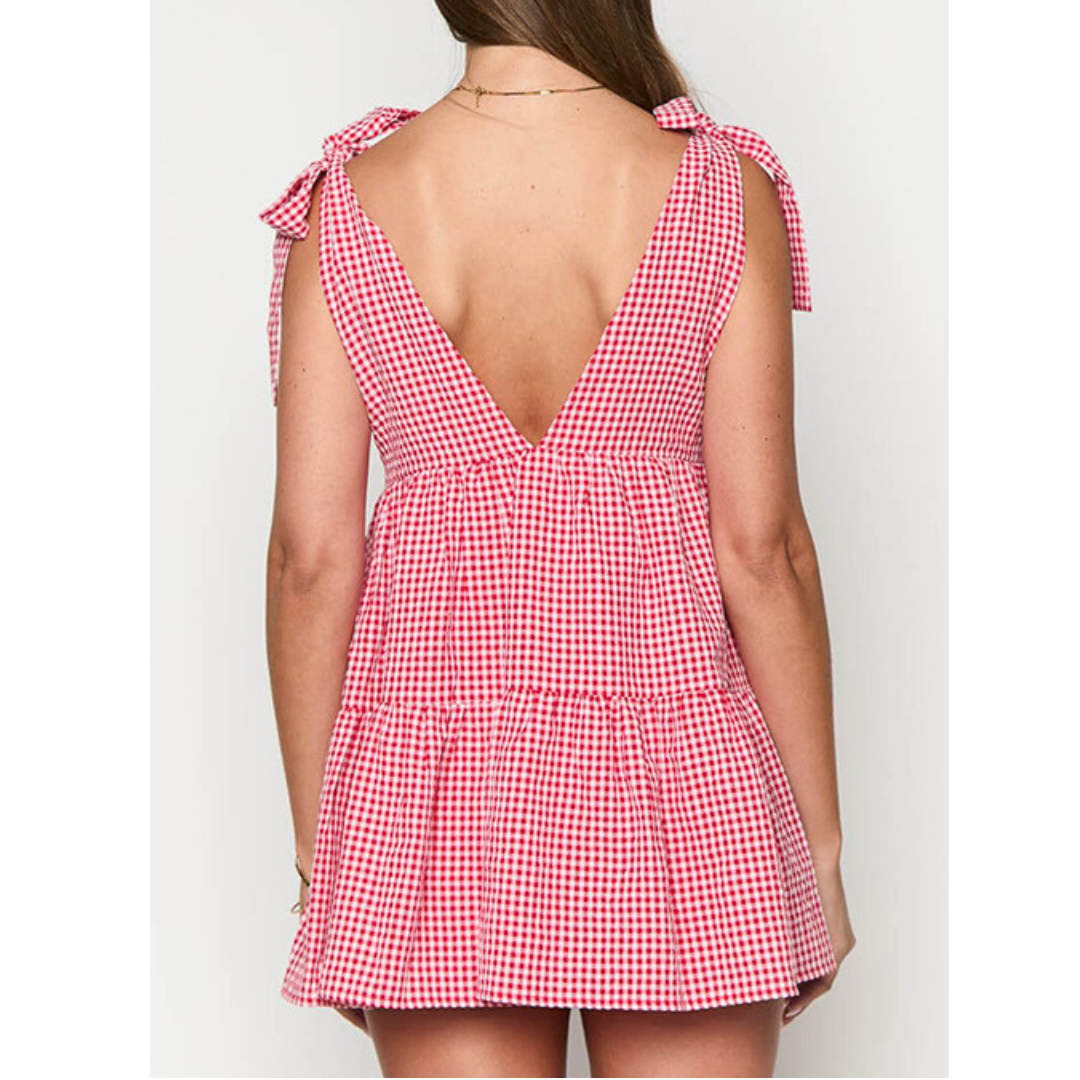 LIGAYA™ - Classy Sleeveless Bow Shoulder Summer Dress