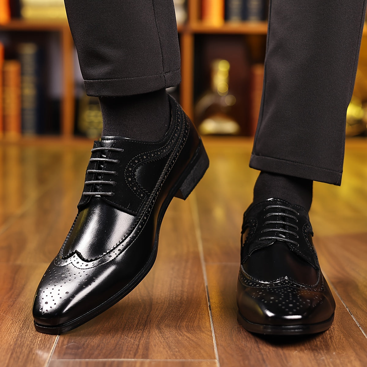 Vincent | Refined Brogue Oxford Shoes