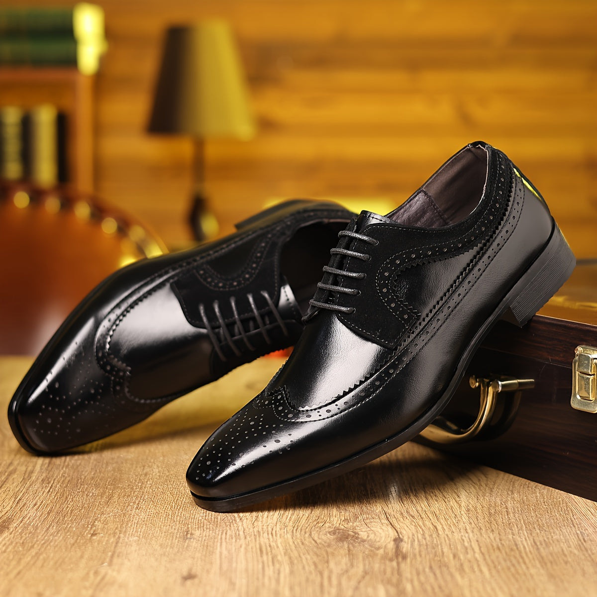 Vincent | Refined Brogue Oxford Shoes