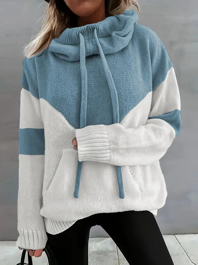 RÍONA™ - Dual-Tone Cozy Hoodie