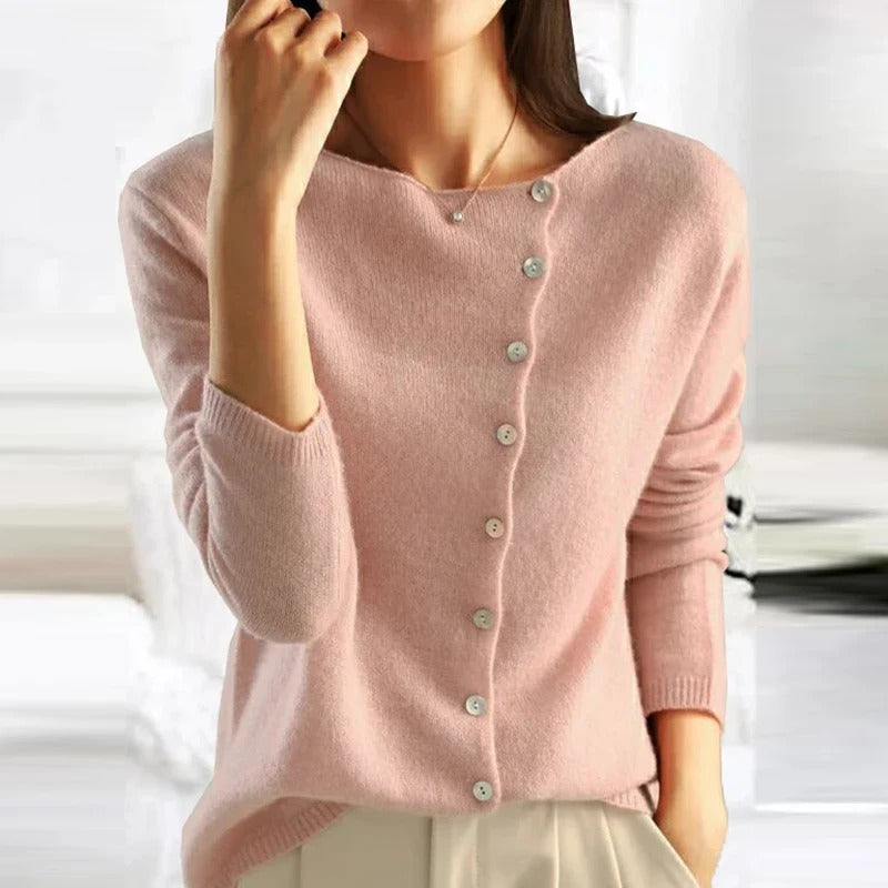 ANAIS™ | Luxury Buttoned Sweater