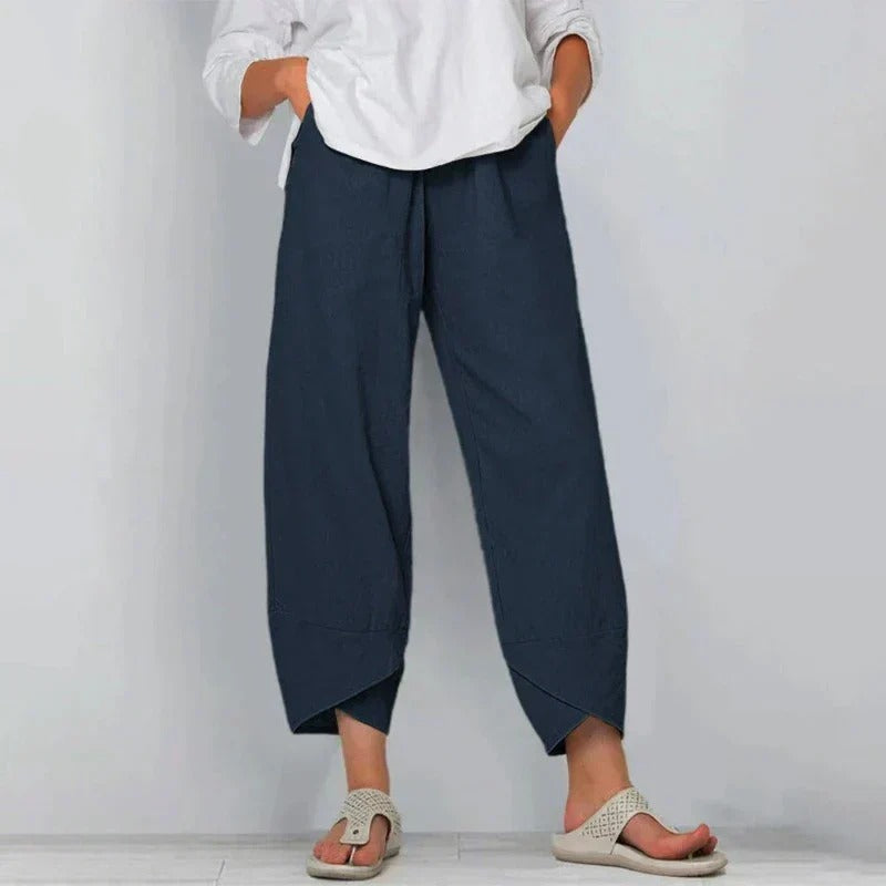 Sorella | Relaxed Cropped Wide Leg Pants