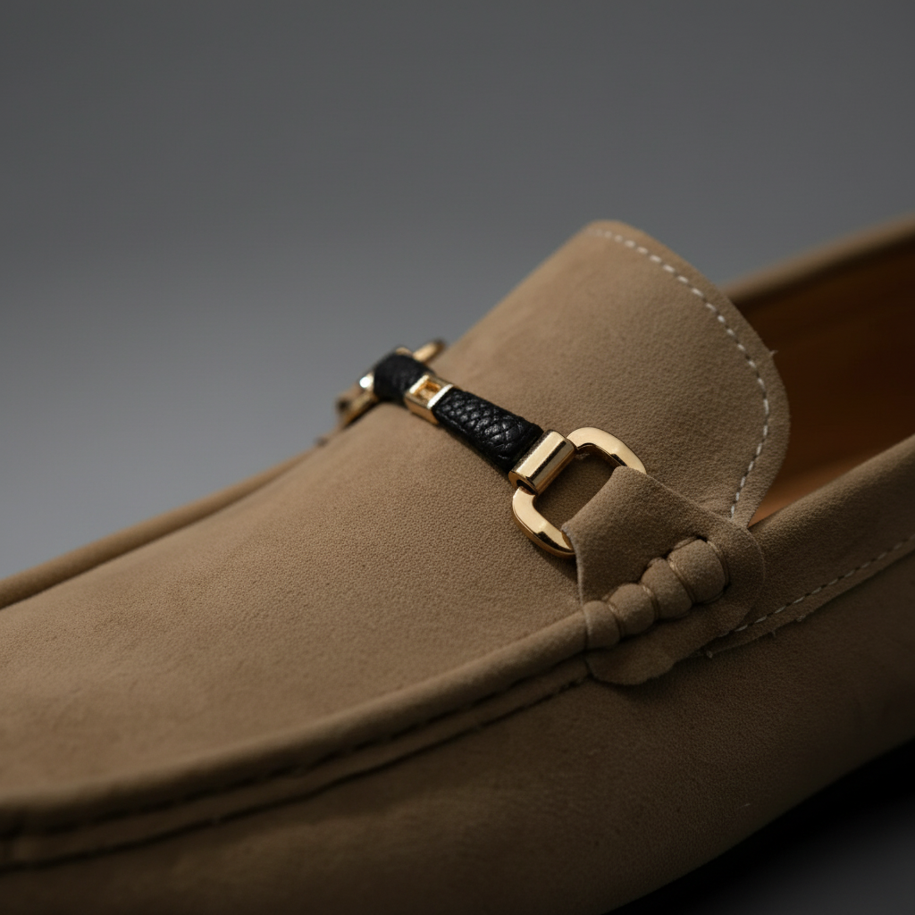 Bellano | Classic Suede Slip On Loafers