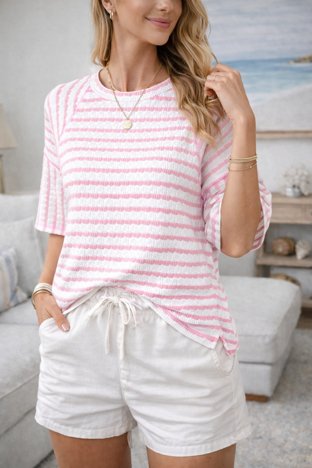 Naomi | Women's Casual Striped Summer