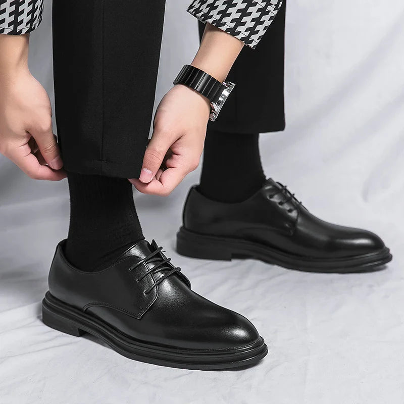 Antonio | Men's Classic Leather Derby Shoes