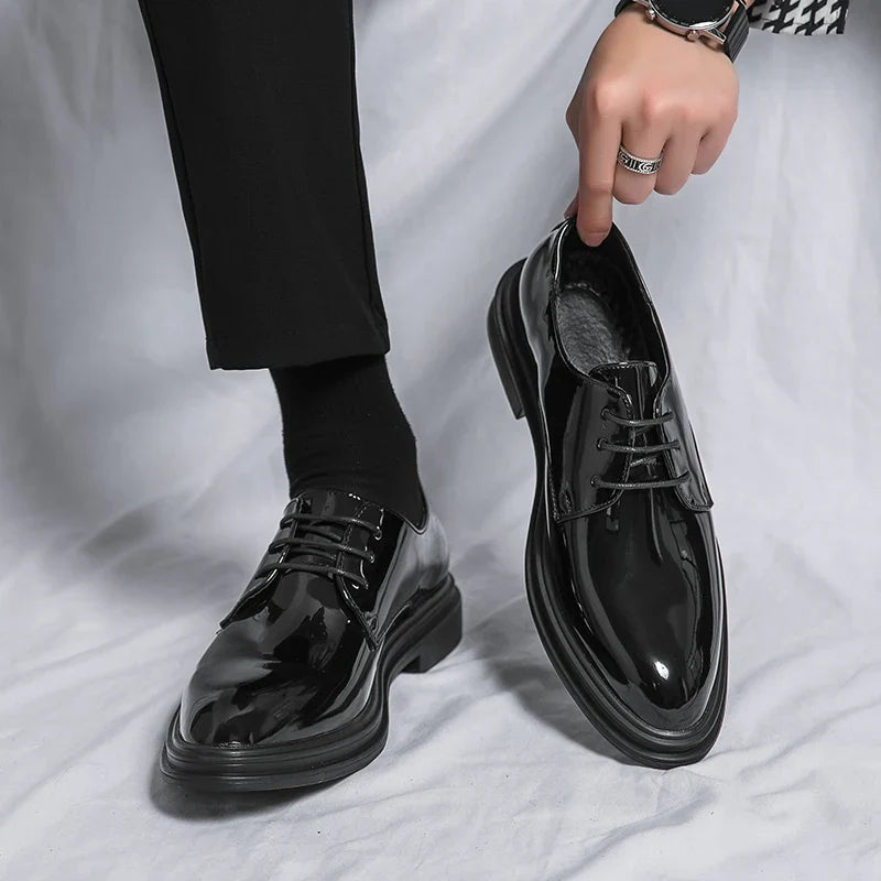 Antonio | Men's Classic Leather Derby Shoes