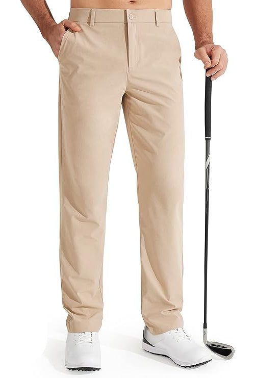 Tristan | Stretch Straight-Leg Performance Trousers