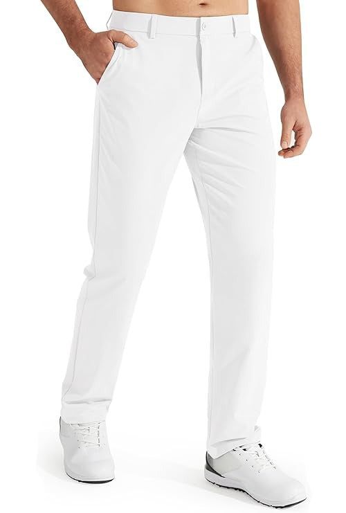 Tristan | Stretch Straight-Leg Performance Trousers