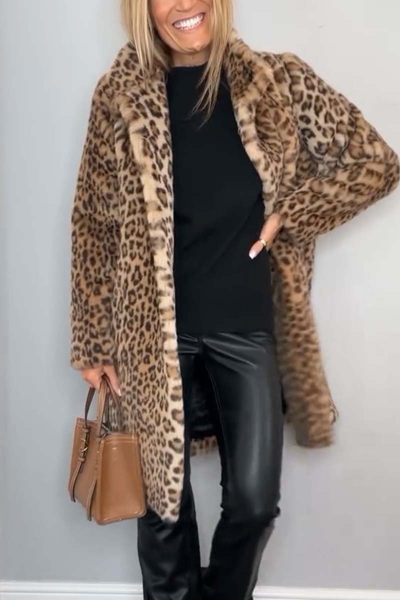 ROSA™ | Leopard Winter Coat