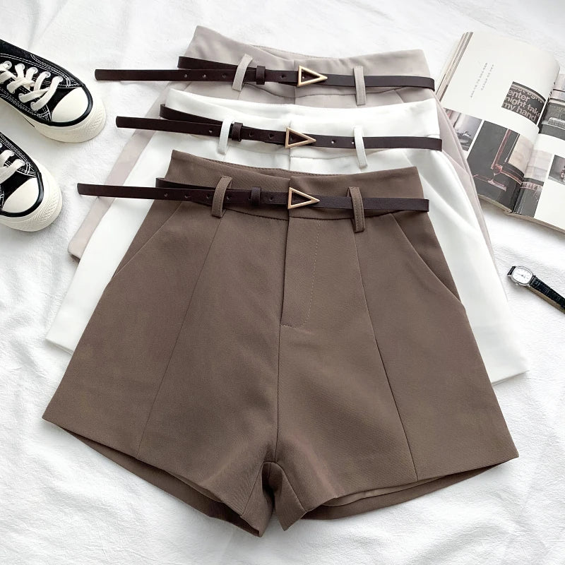 RACHELLE™ – Sleek High Waist Shorts