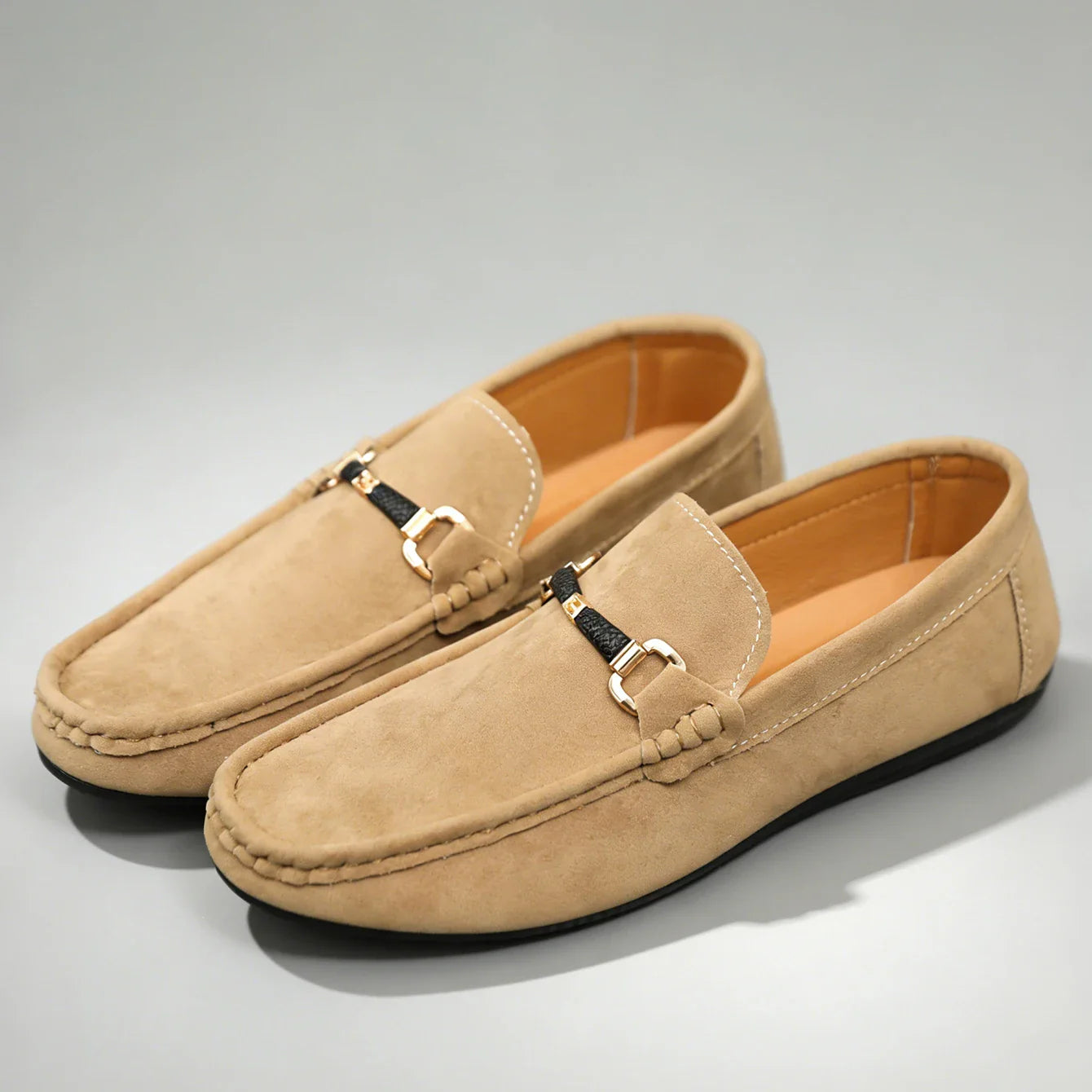 Bellano | Classic Suede Slip On Loafers