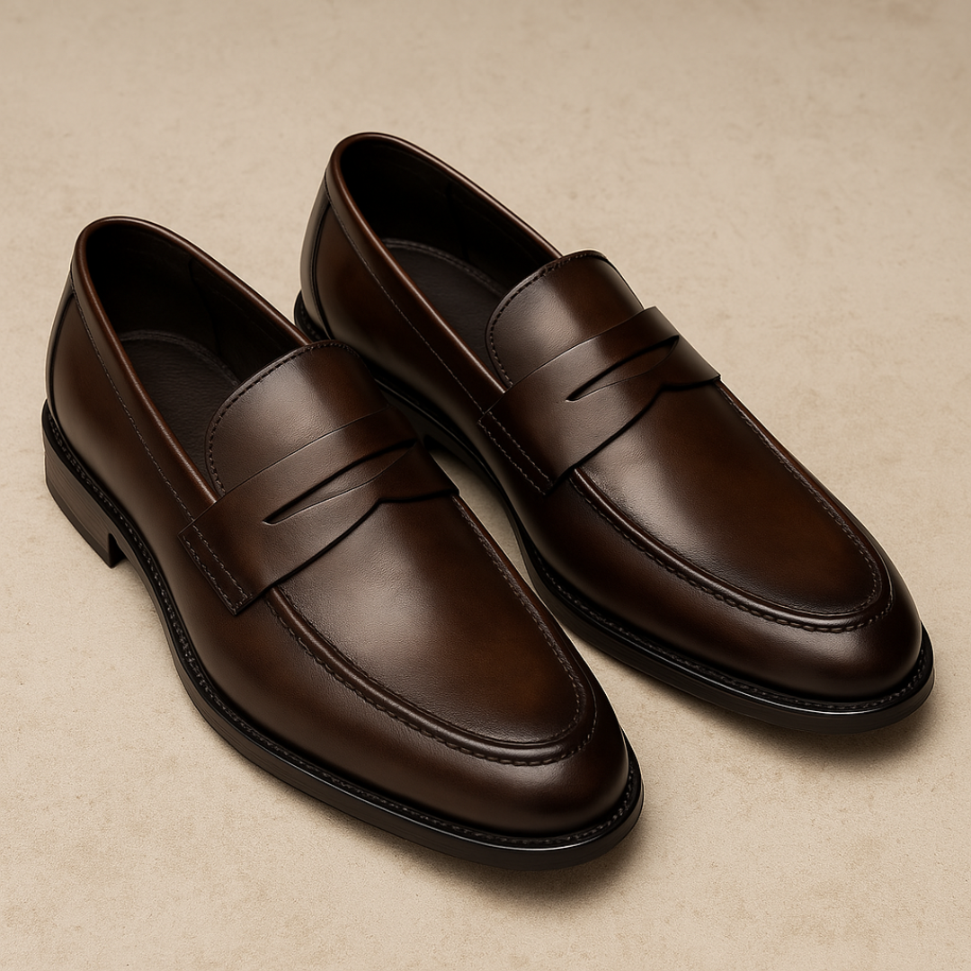 Lorenzo | Men's Classic Penny Loafers