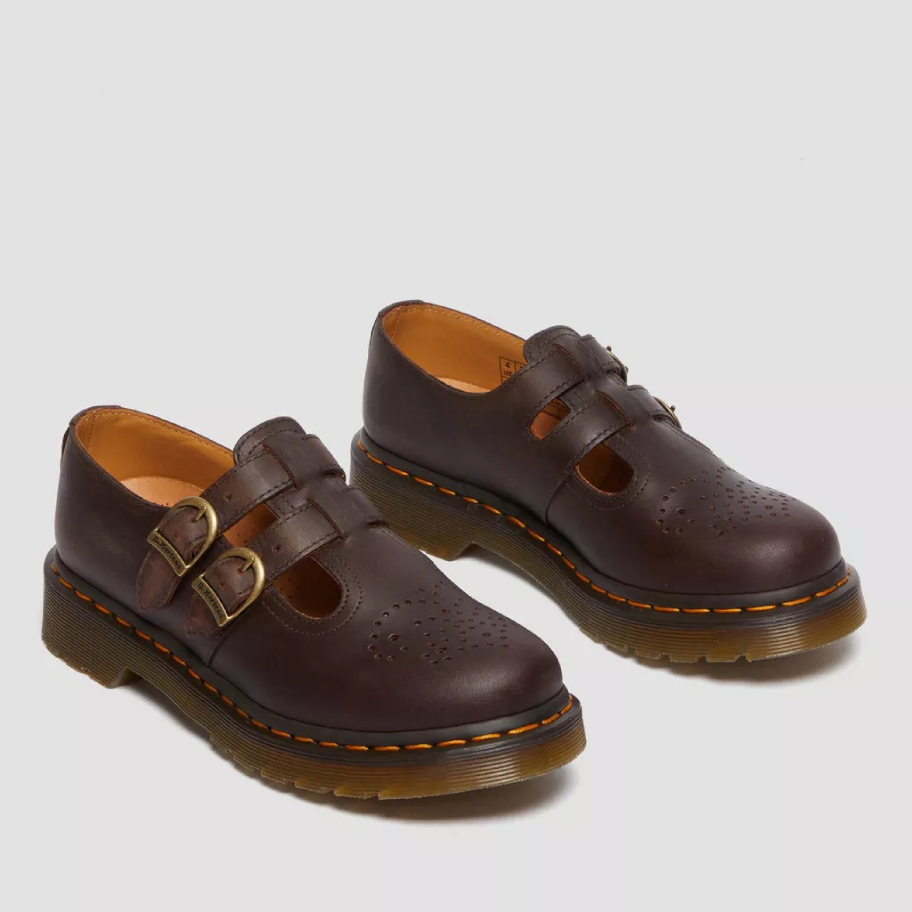 Brielle | Classic Double Buckle Mary Jane Shoes