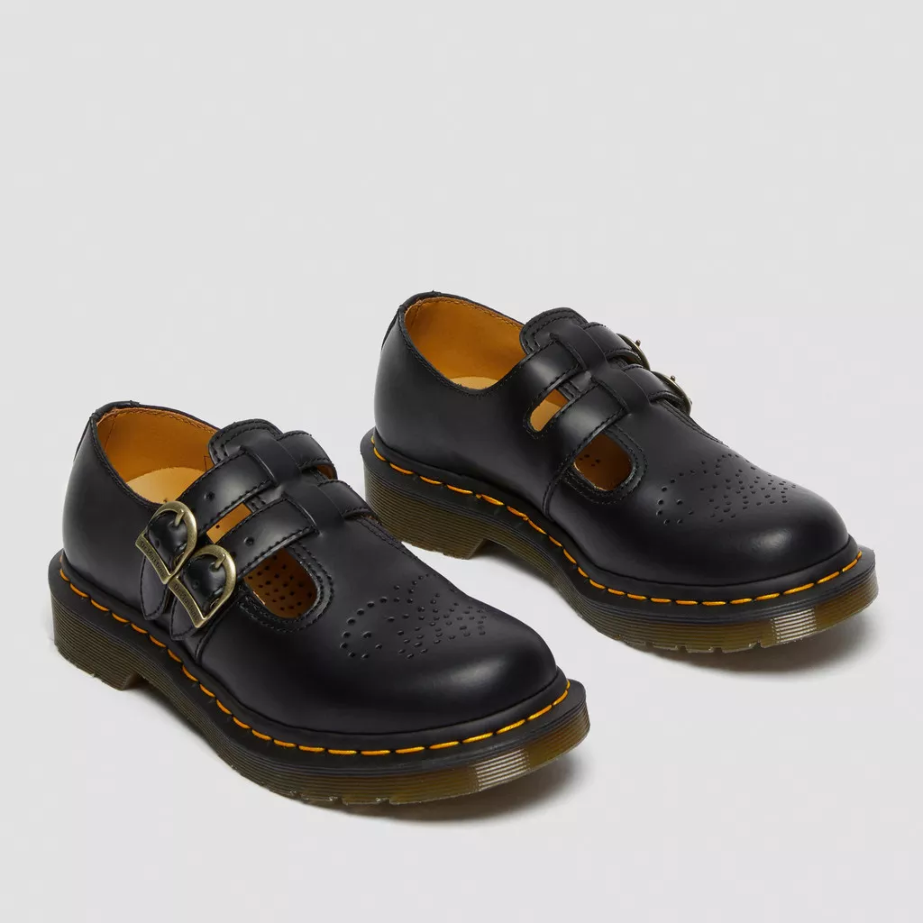 Brielle | Classic Double Buckle Mary Jane Shoes
