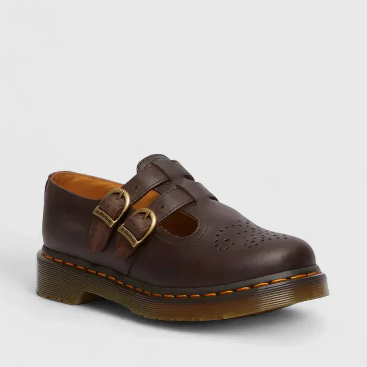 Brielle | Classic Double Buckle Mary Jane Shoes