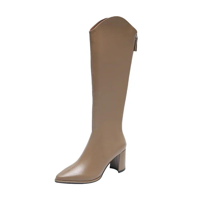 VALERIA™ - Luxury Longline Boots