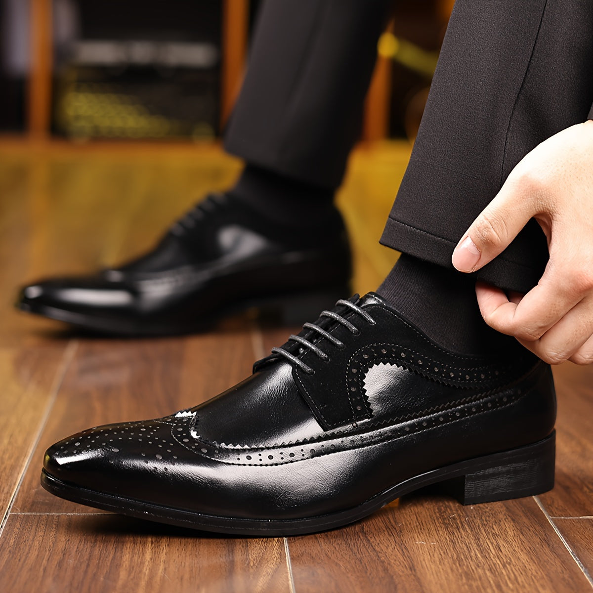 Vincent | Refined Brogue Oxford Shoes