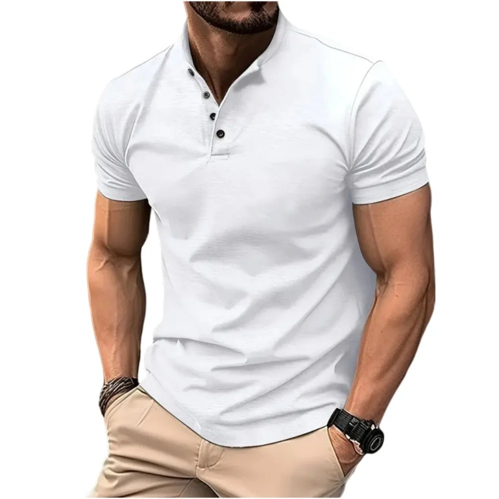 Martin | Men's Short Sleeve Henley T-Shirt