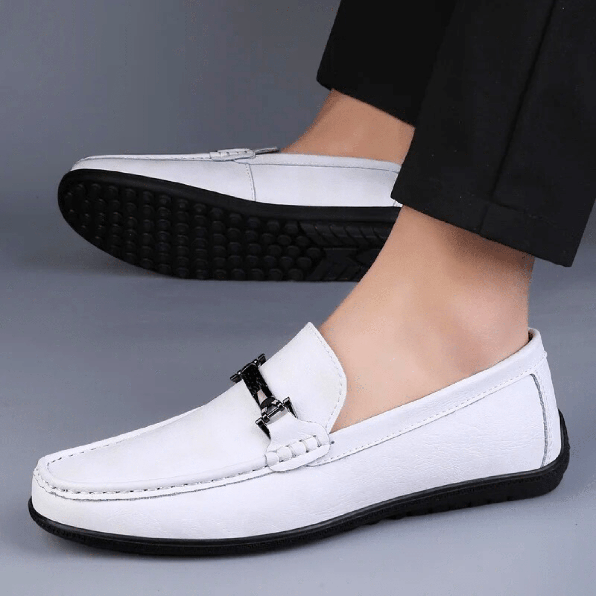 Nortvale | Casual Leather Driving Loafers for Men