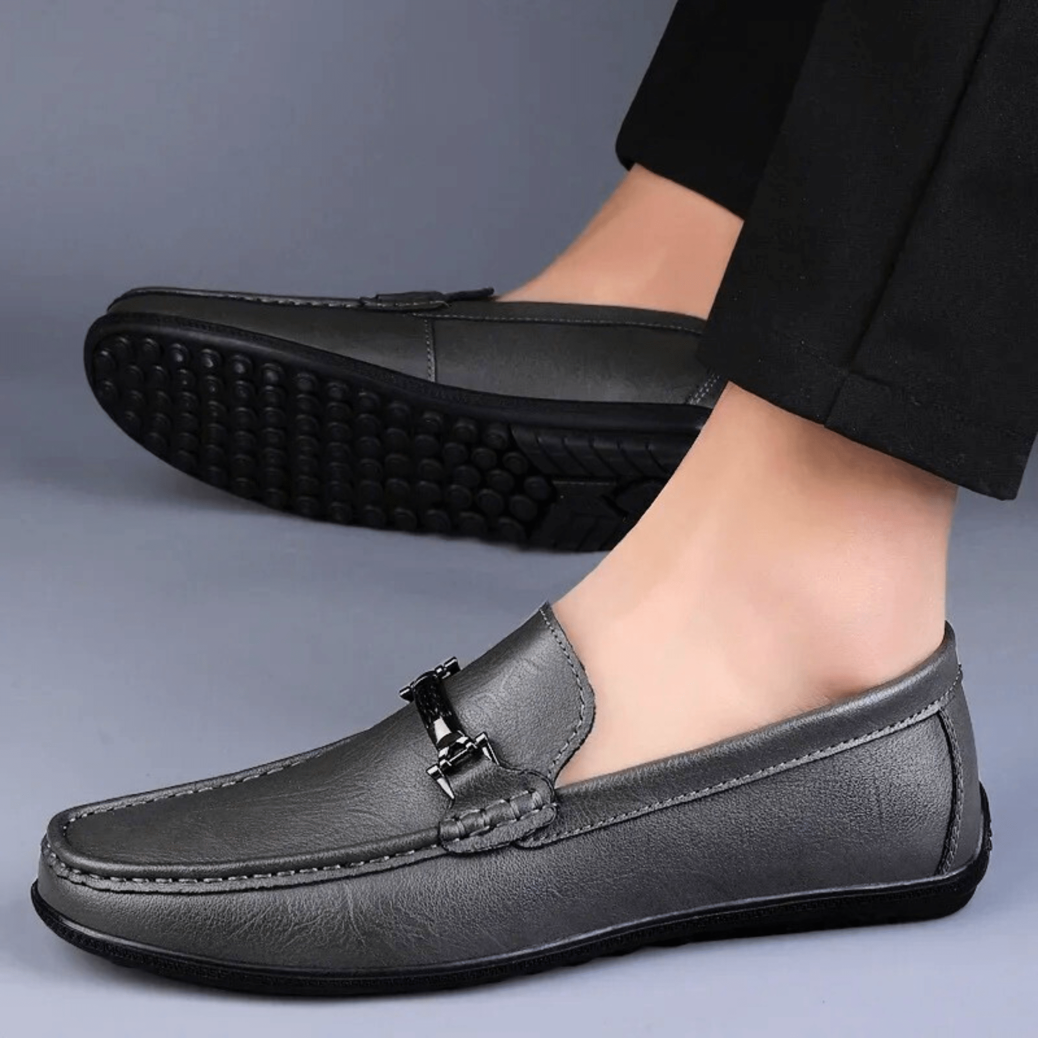 Nortvale | Casual Leather Driving Loafers for Men
