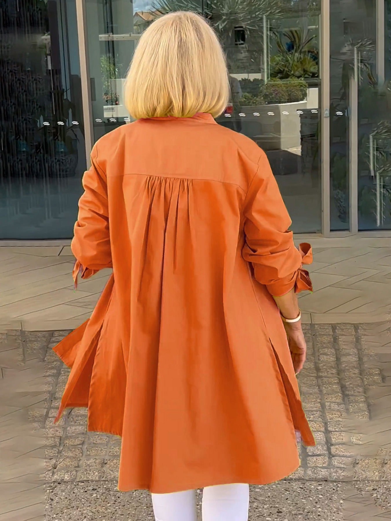 CÉLINA™ - Classy Long Shirt Jacket 