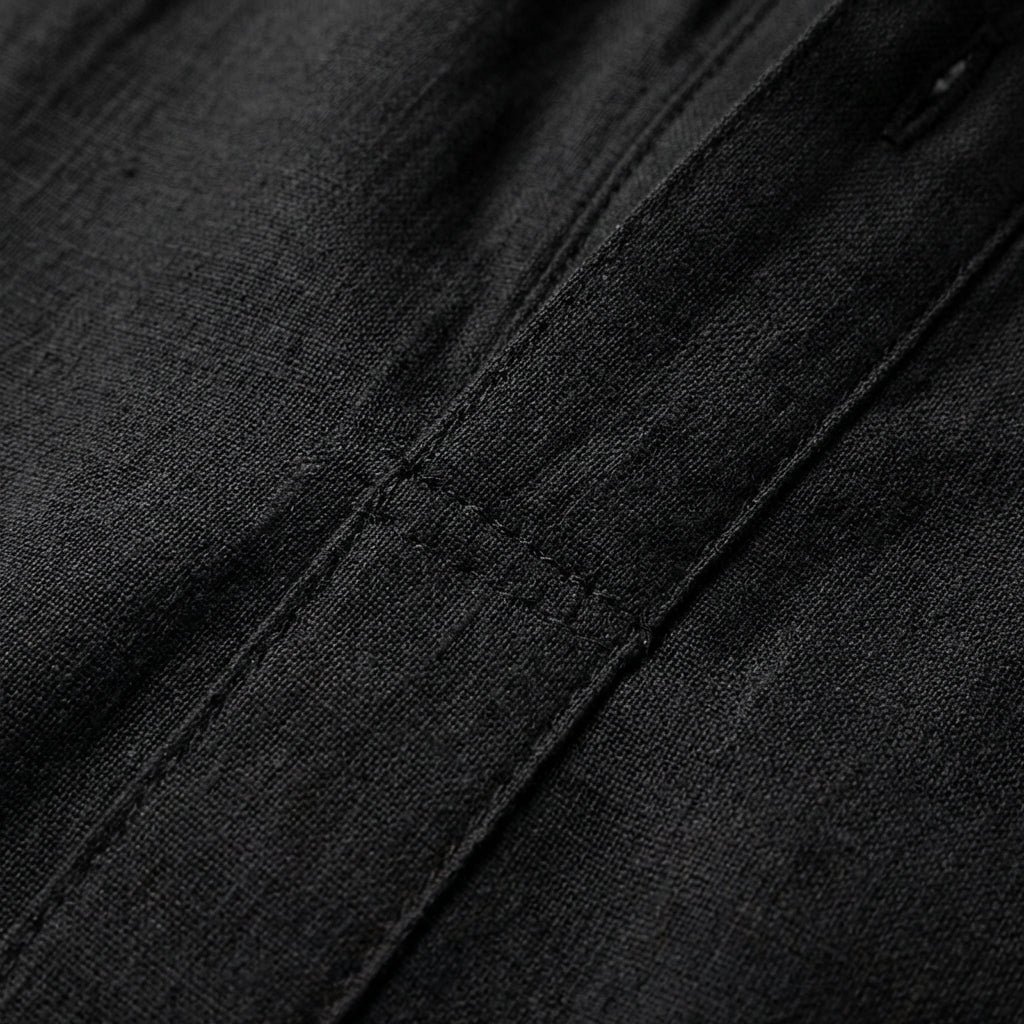 Vieno | Long Sleeve Linen Henley Shirt