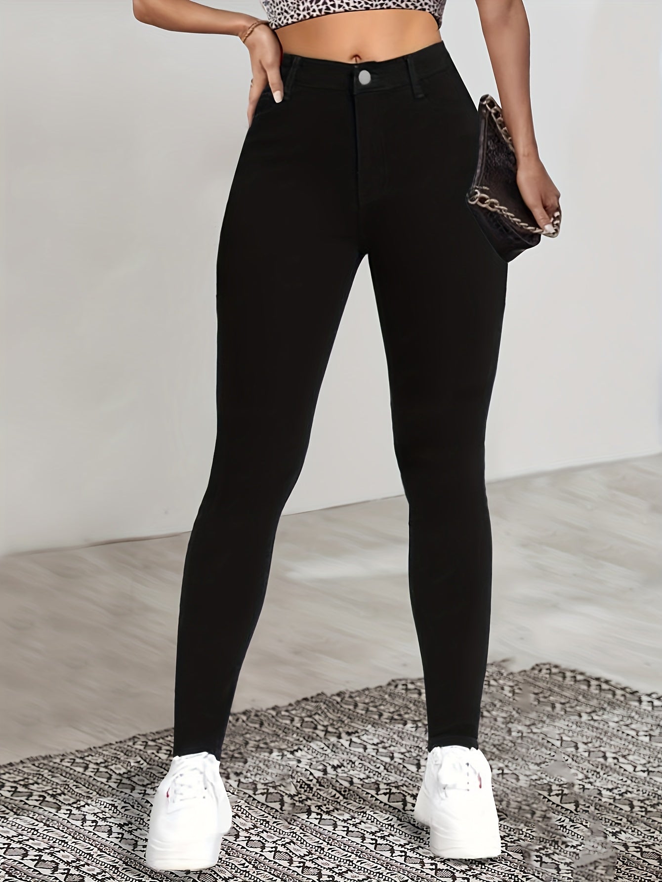 LISETTE™ - Sleek High-Waist Skinny Jeans 