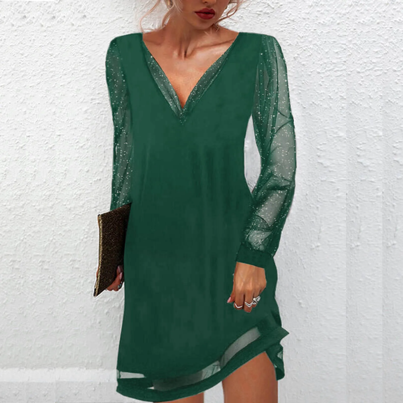 LILA™ - Lace Sleeve Dress