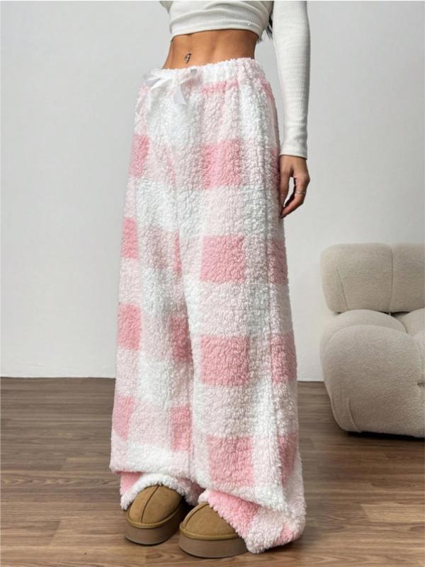 AMBER™ - Comfortable Plaid Straight Pants for Cold Weather Wear