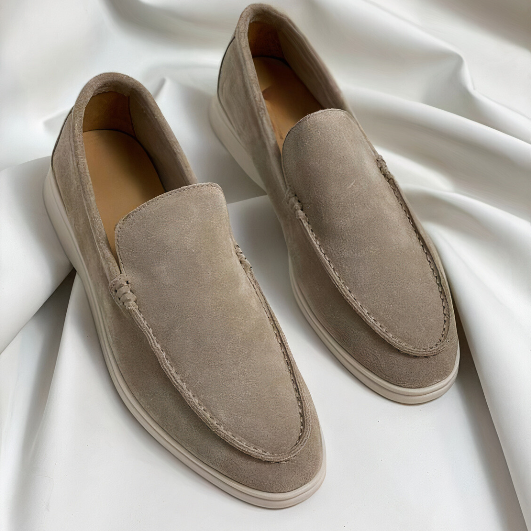 Marina | Refined Suede Slip On Loafers
