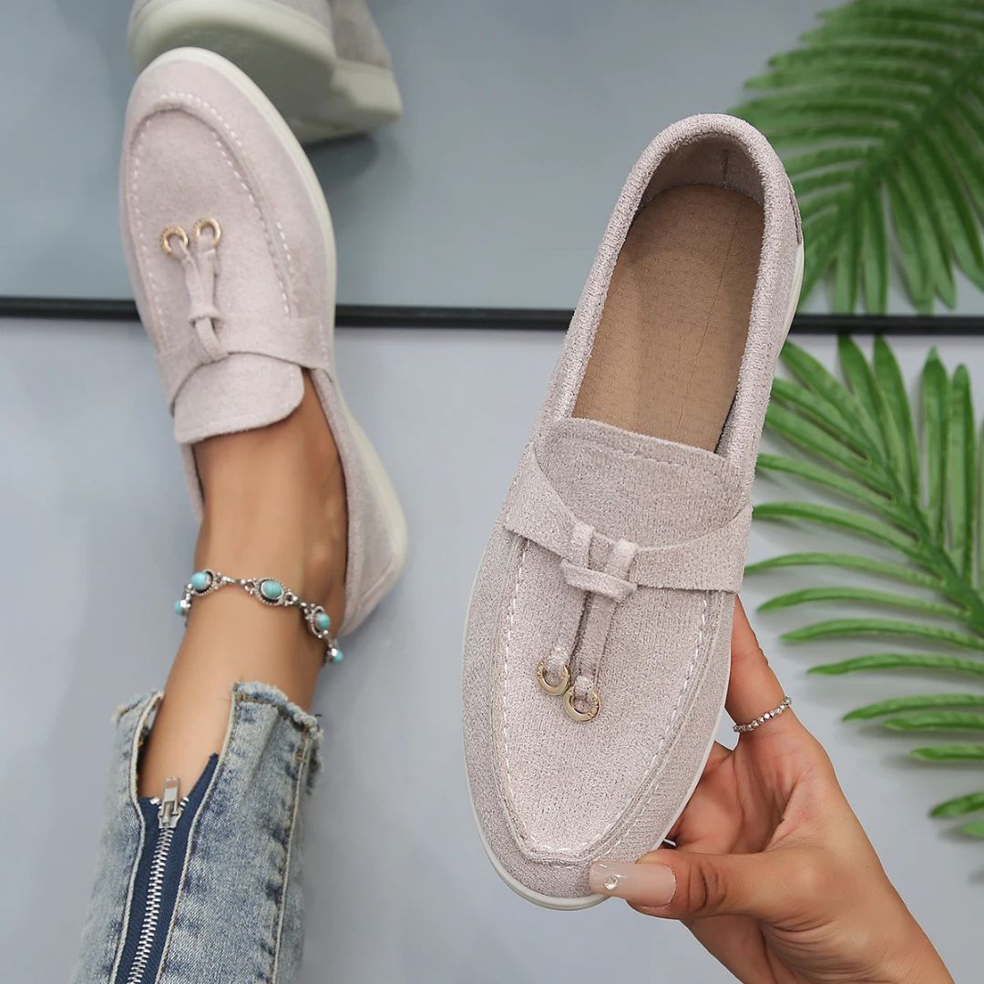 Elena | Classic Slip On Loafers