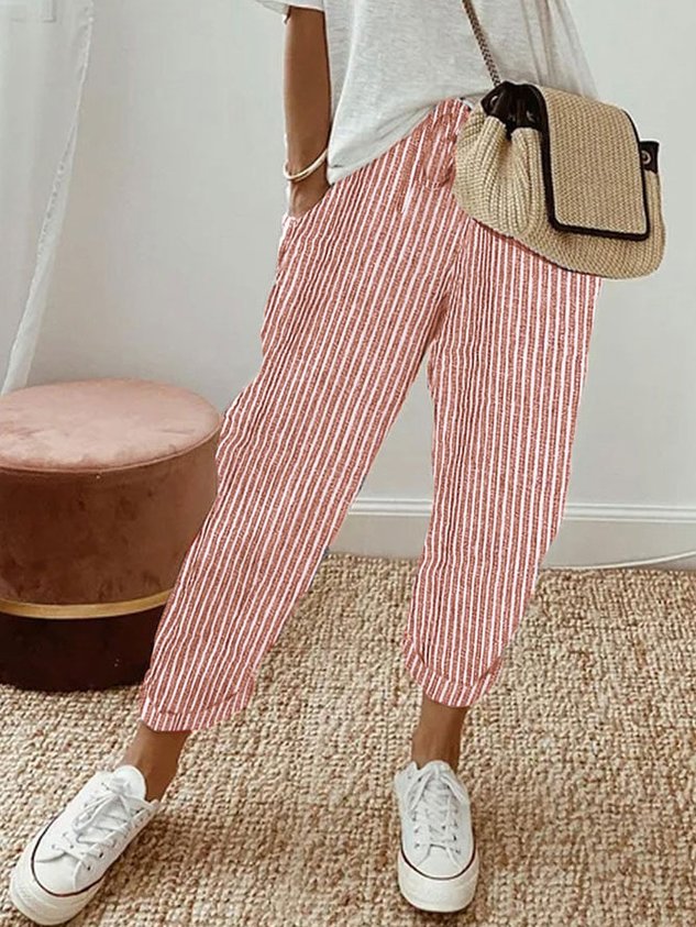 Elowyn | Relaxed Linen Drawstring Pants