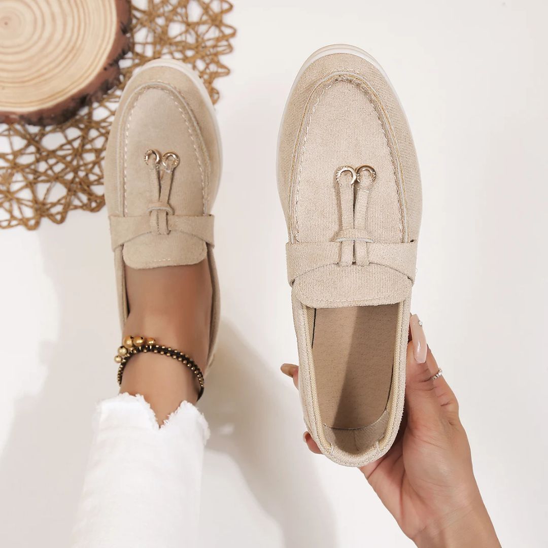Elena | Classic Slip On Loafers