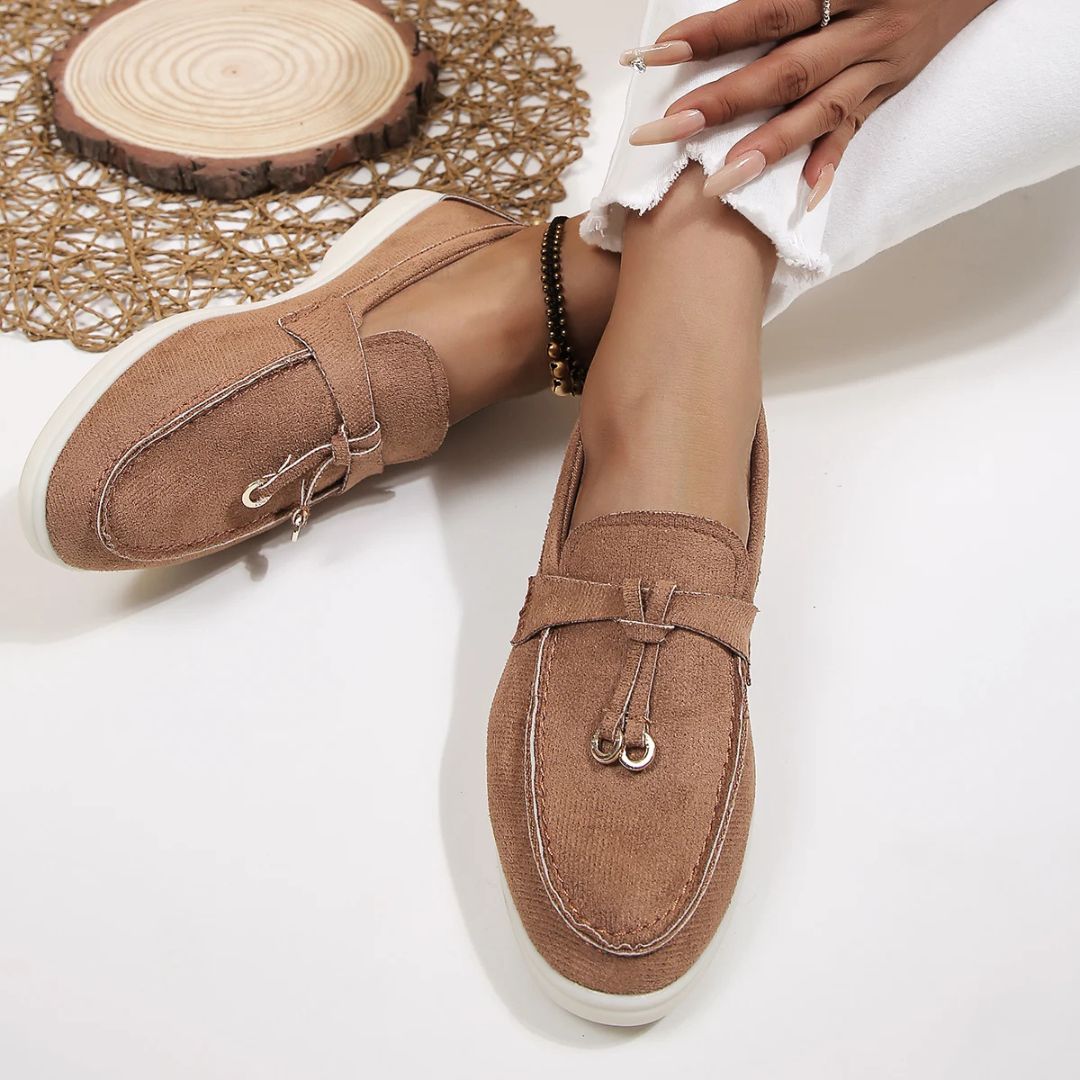 Elena | Classic Slip On Loafers