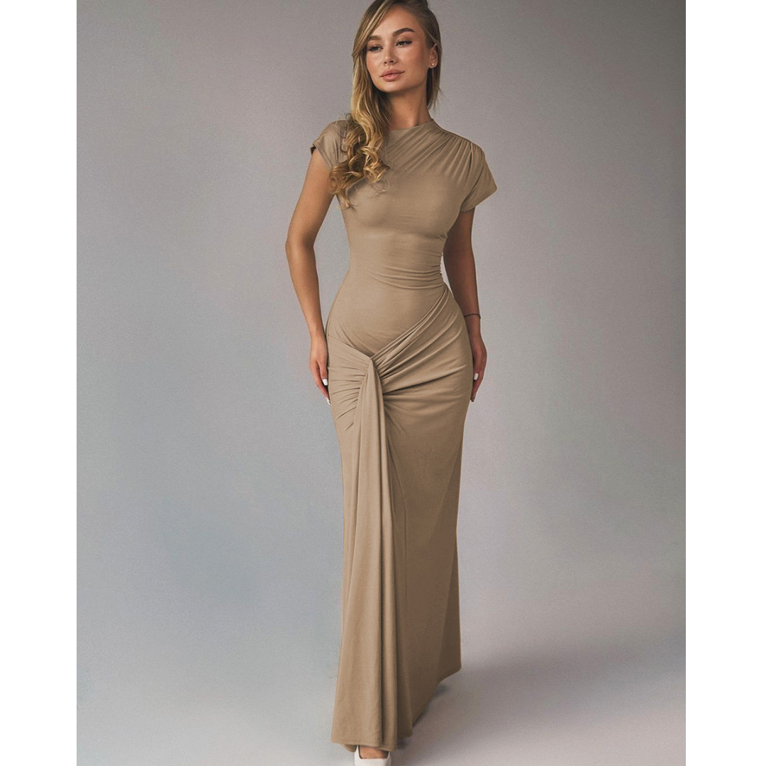 NICOLET™ - Formal Tie Back Bodycon Evening Dress 