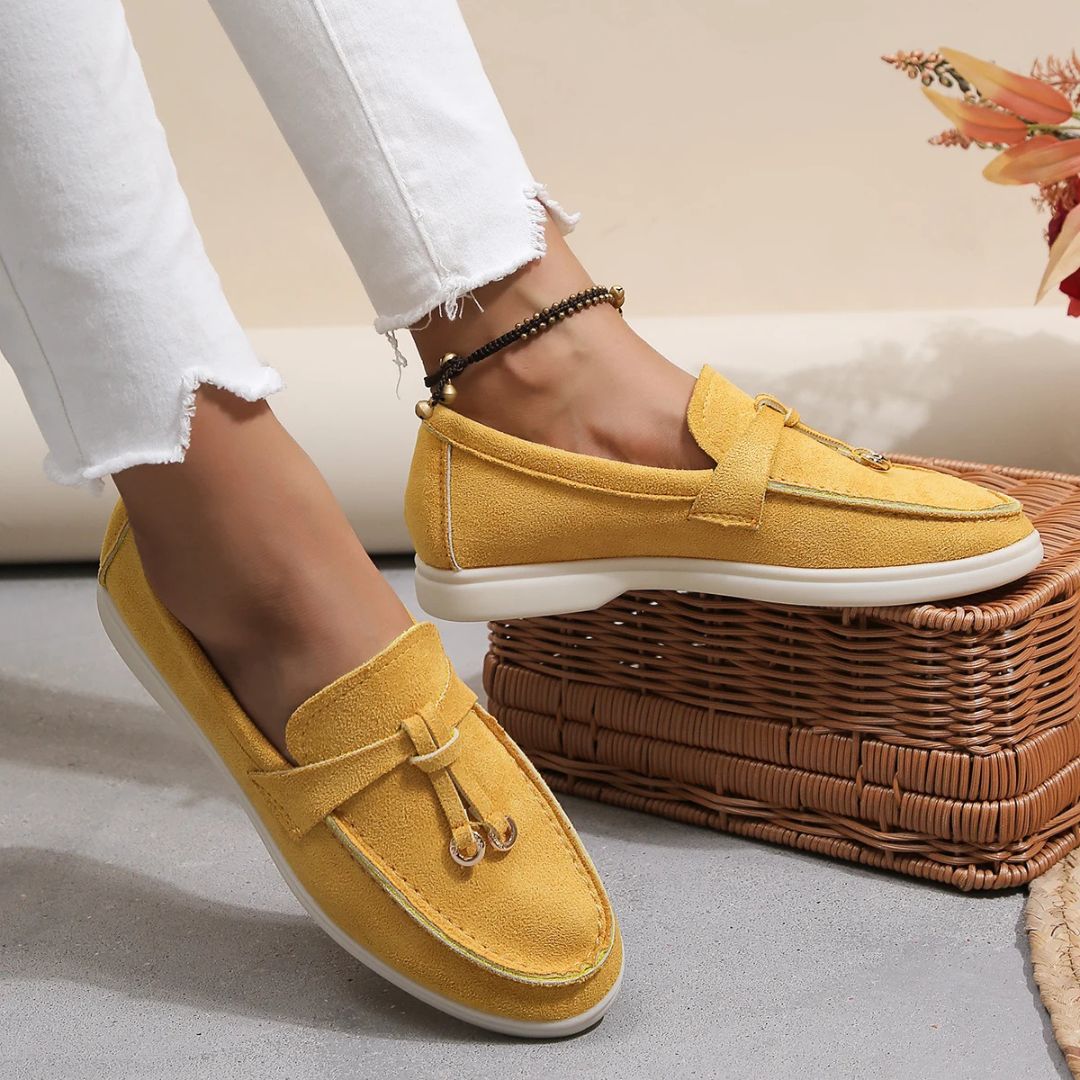 Elena | Classic Slip On Loafers