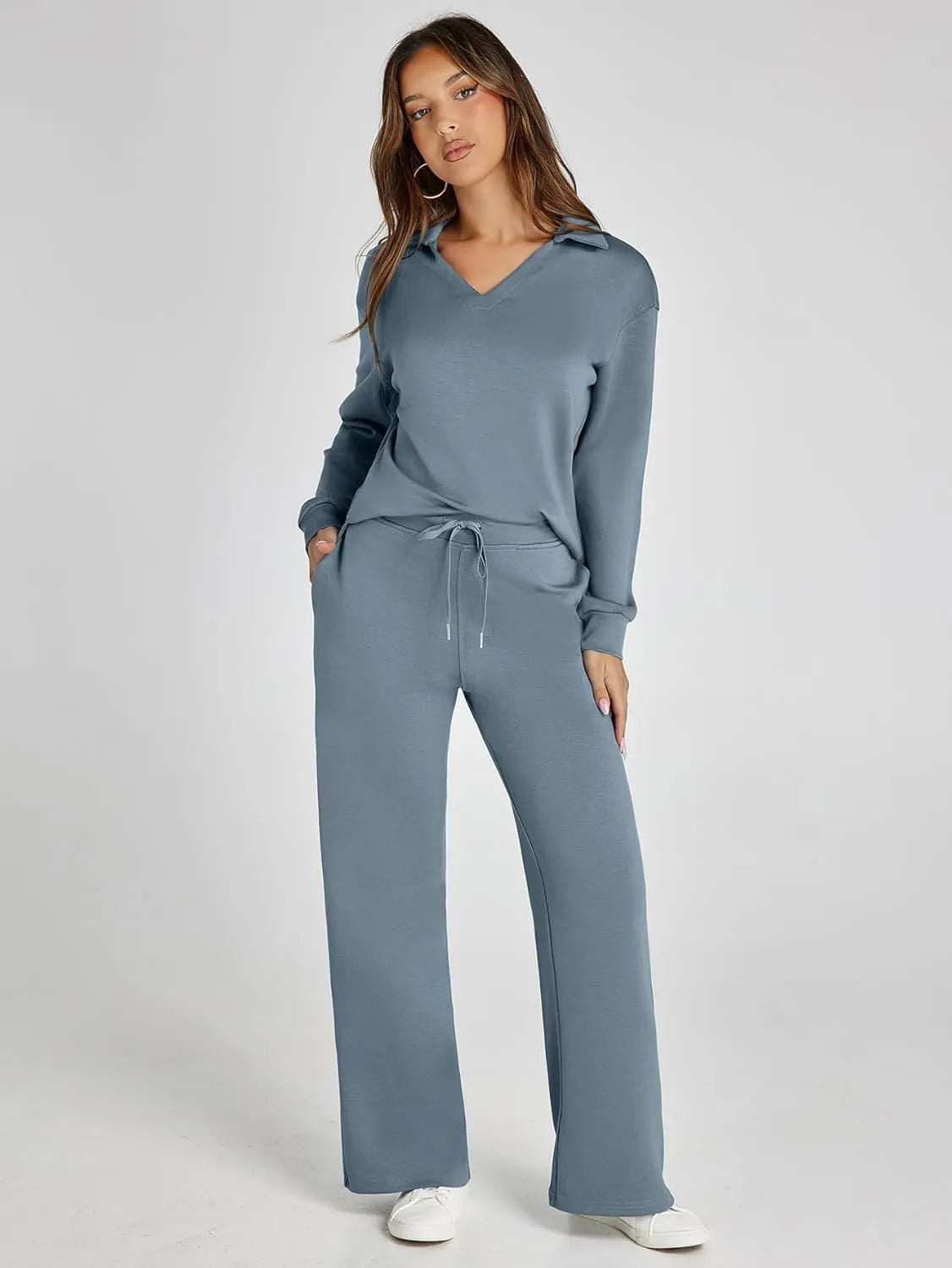 RENÉE™ - Cozy Minimalist Two-Piece Set 