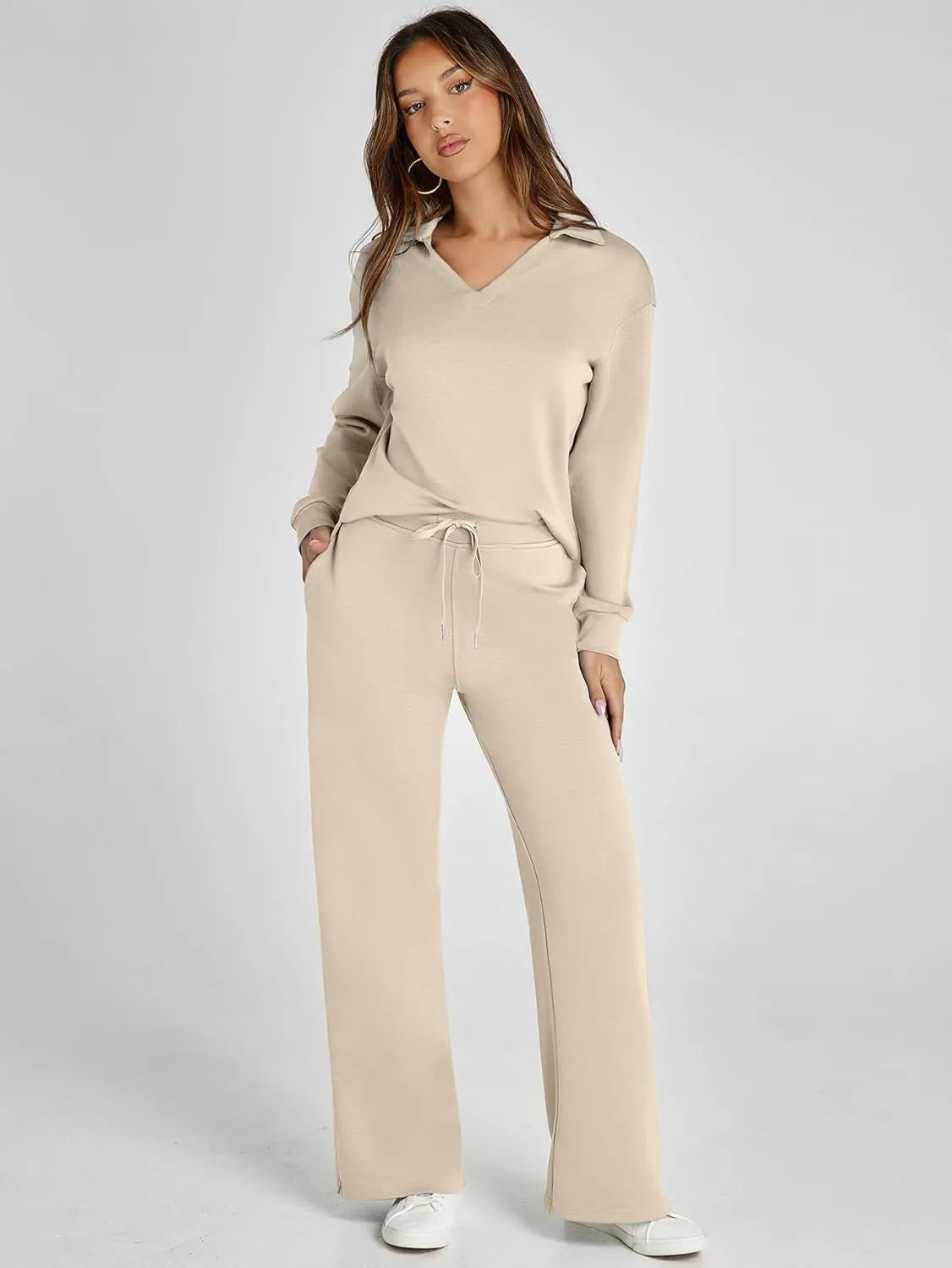 RENÉE™ - Cozy Minimalist Two-Piece Set 