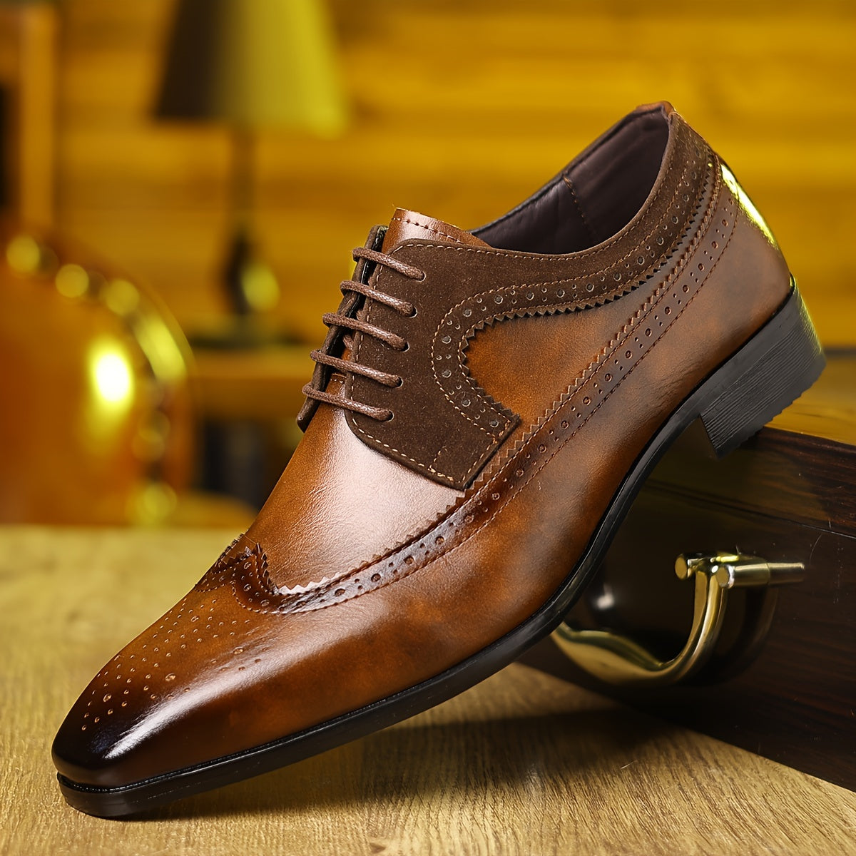 Vincent | Refined Brogue Oxford Shoes