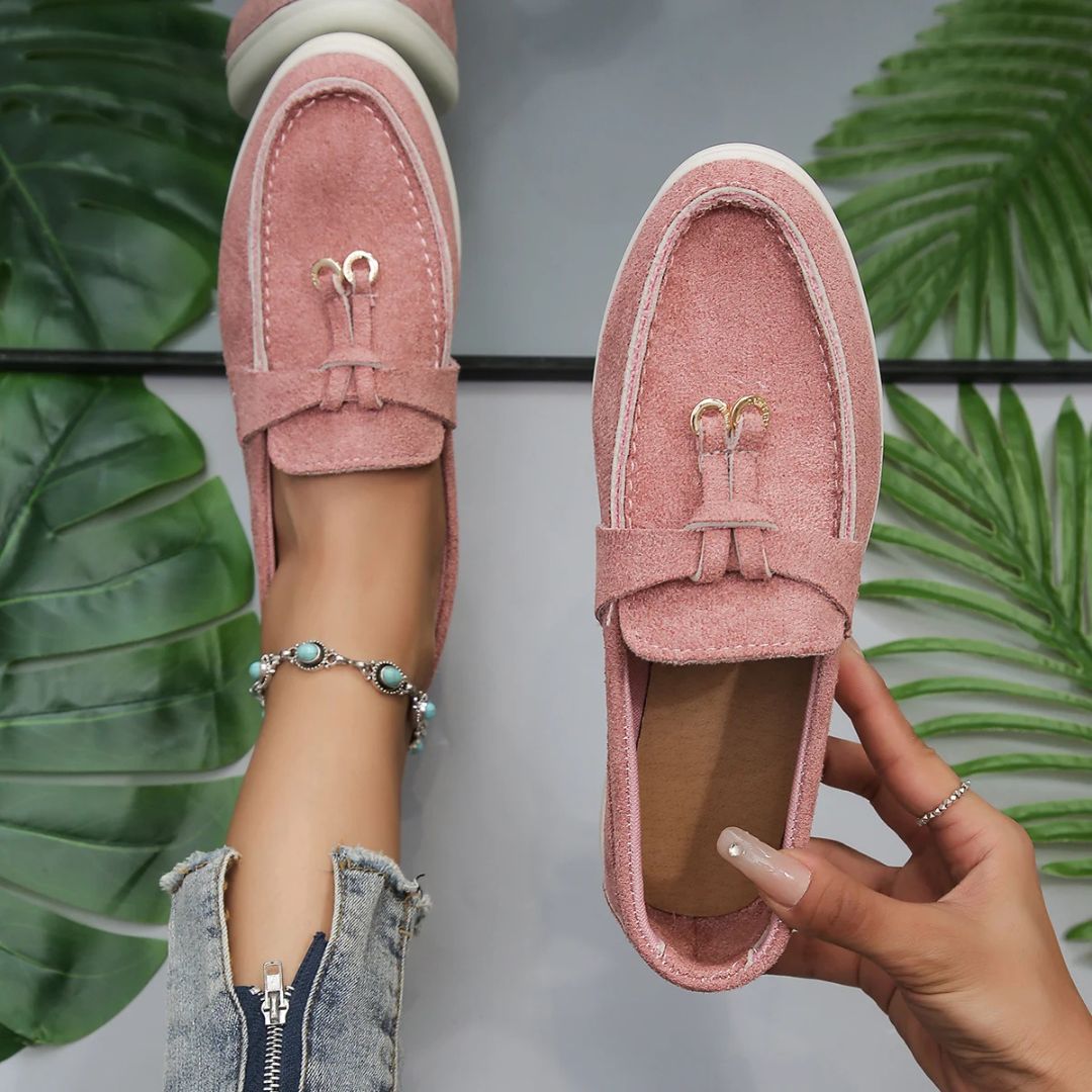 Elena | Classic Slip On Loafers