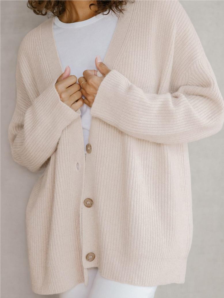 LOREN™ - Chic Cocoon Cardigan 