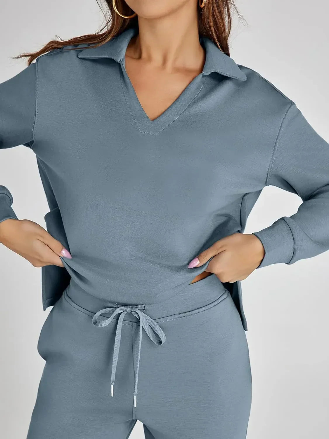 RENÉE™ - Cozy Minimalist Two-Piece Set 