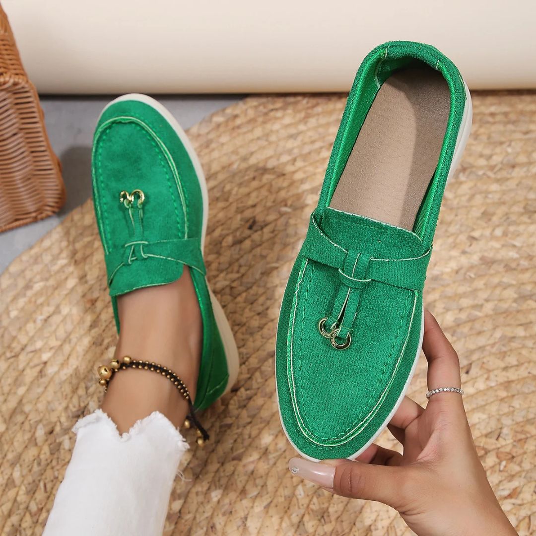 Elena | Classic Slip On Loafers