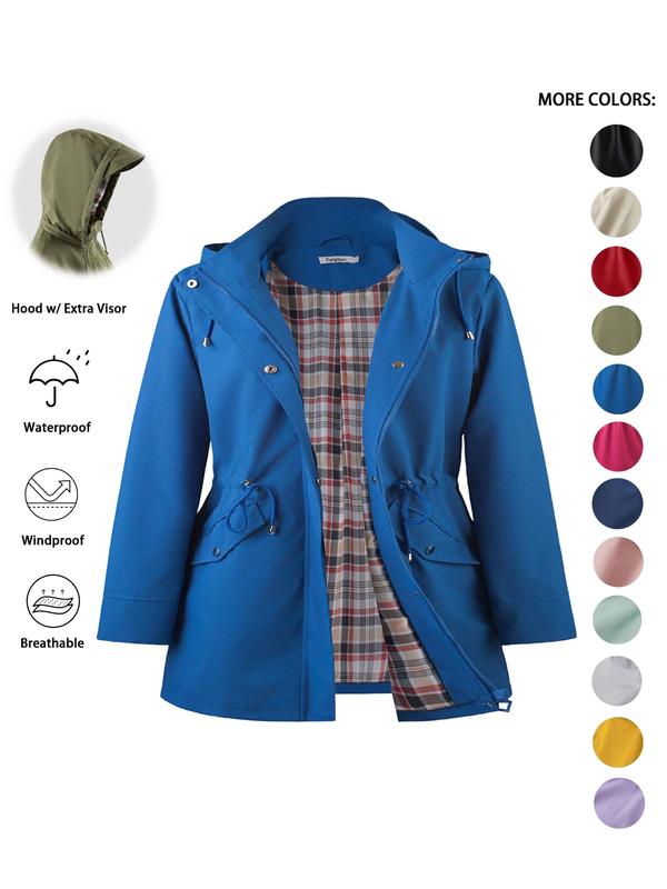 DENA™ - Lightweight Hooded Trench Coat for Casual Outings