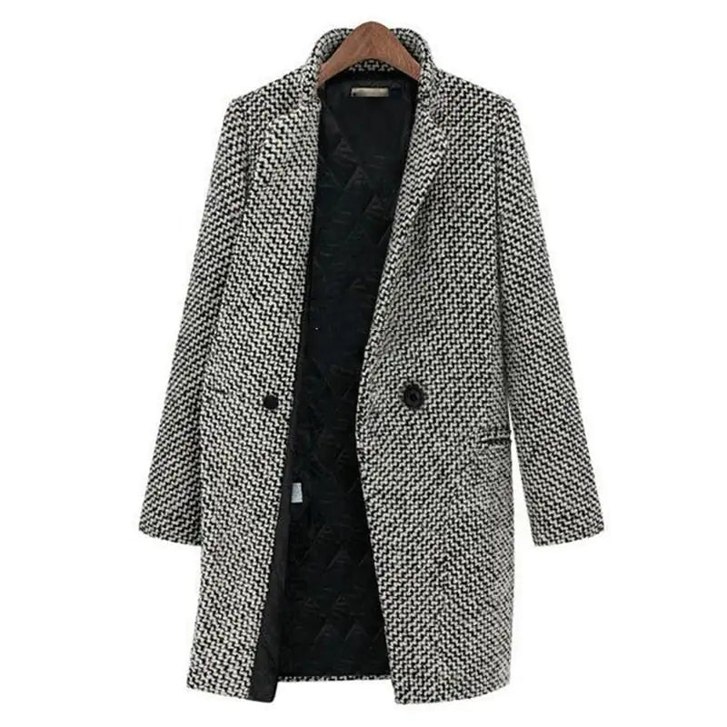 AMARA™ | Long Wool Coat 