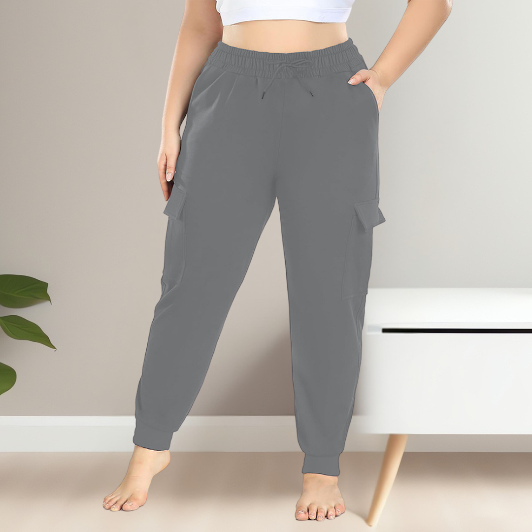 XEXILIA™ - Casual Plus Size Waist Cargo Pants