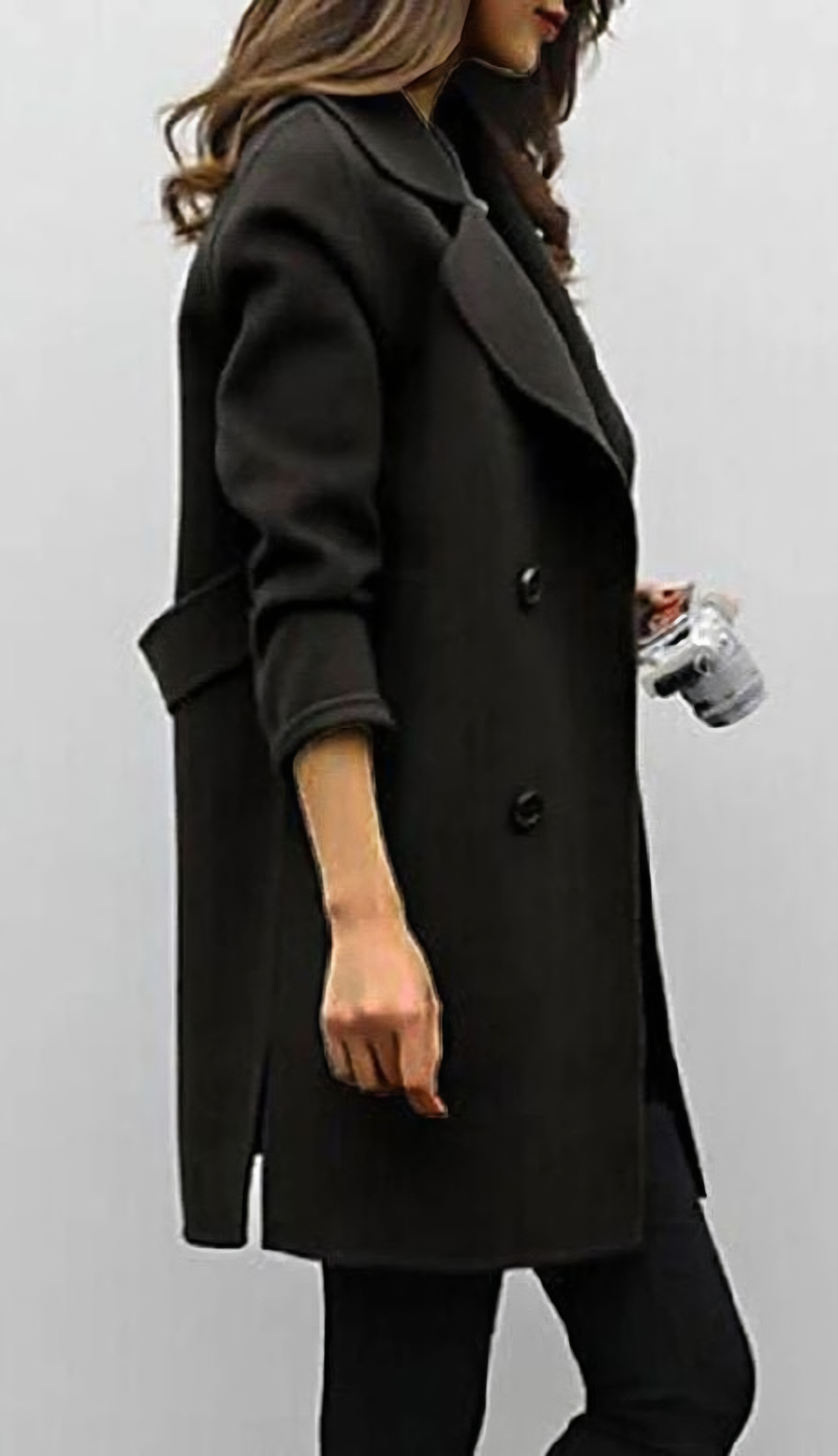 CELINA™ - Long Trench Coat 