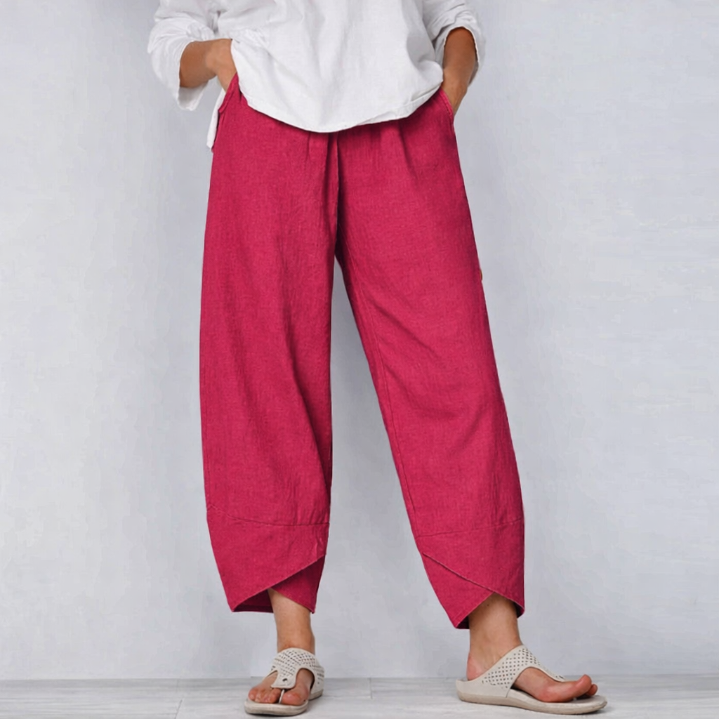 Sorella | Relaxed Cropped Wide Leg Pants